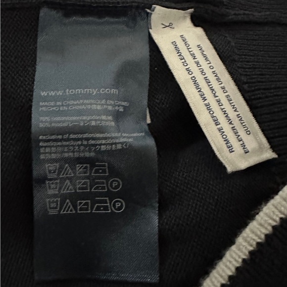362 Tommy Hilfiger | NWOT Men's Dark Blue Kit Crewneck Sweater (size 2XL) - Picture 8 of 15